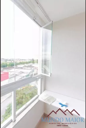 Imagem Moderno apto 2dorm c/ varanda e móveis planejados em Utinga - R$360K