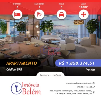 Imóveis Belém vende Torre Lavie no Narazé