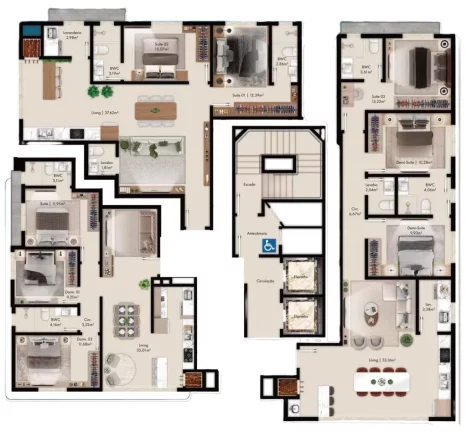 Imagem Sea Soul - Apartamento à venda no bairro Perequê - Porto Belo/SC