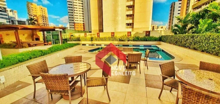Imagem Apartamento com 3 dormitórios à venda, 118 m² por R$ 1.249.000,00 - Aldeota - Fortaleza/CE
