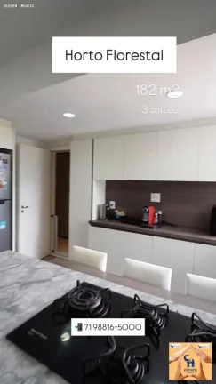 Imagem Apartamento para Venda em Salvador, Horto Florestal, 3 dormitórios, 3 suítes, 5 banheiros, 2 vagas