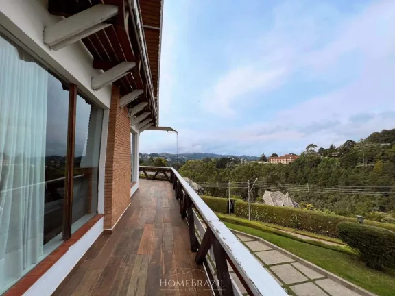 Imagem Chalé de luxo à venda no Capivari com vista para o Parque Capivari – Campos do Jordão