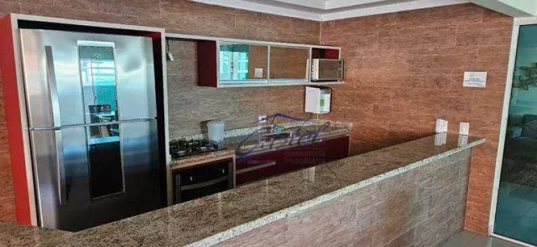 Imagem Apartamento com 2 dormitórios à venda, 73 m² por R$ 480.000,00 - Guilhermina - Praia Grande/SP