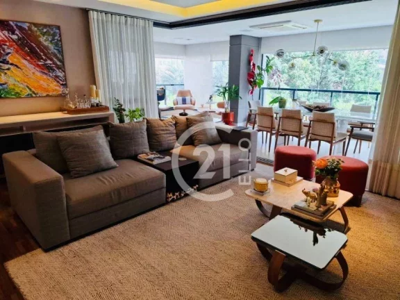 Imagem Moema, alto padrão, mobiliado, varanda gourmet