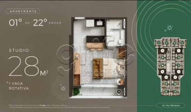 Imagem Beach Class Unique - Meireles - Fortaleza-CE. Av. Rui Barbosa, 901 - Meireles, Fortaleza - CE, 60115...