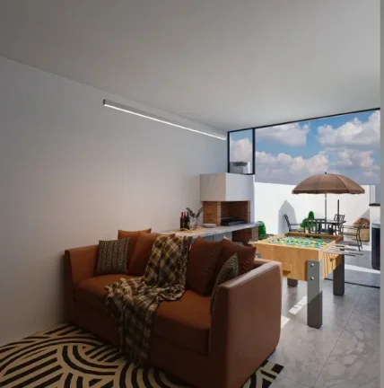 Imagem Casa para Venda em Santo André, Jardim Bela Vista, 3 dormitórios, 3 suítes, 1 banheiro, 2 vagas