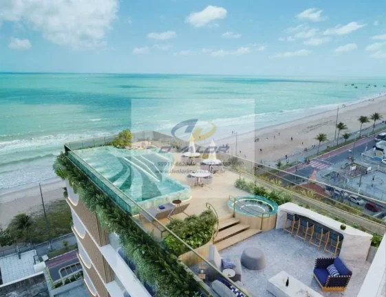 Imagem Vendo Flats a beira-mar de Manaíra de 22,38m² à 40,57m²