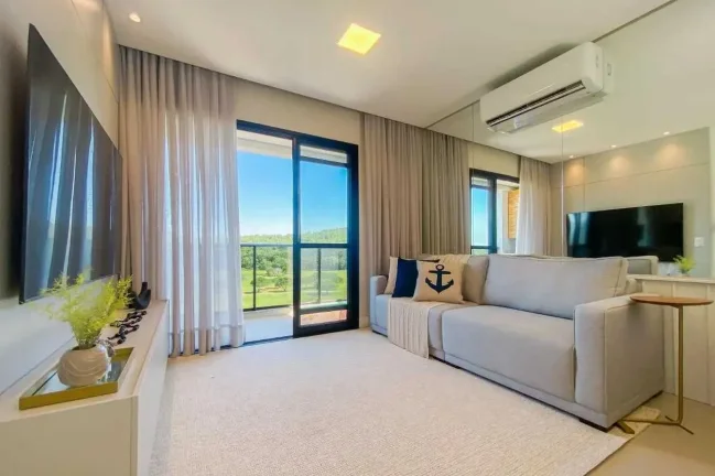 Imagem Apartamento mobiliado com 3 dormitórios sendo 2 suítes a 350m da Praia | Gov Celso Ramos/SC