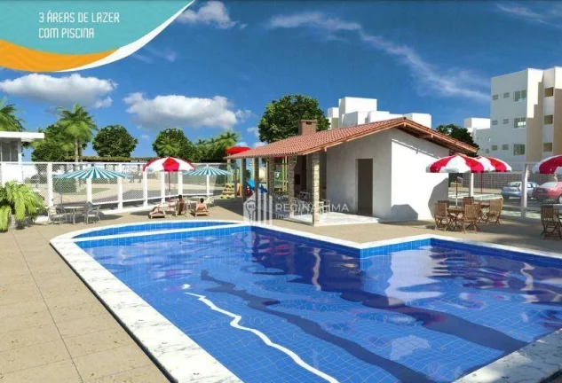 Imagem LANÇAMENTO: apartamento em construção, 2 dormitórios à venda por R$ 187.000,00 - Condomínio BARRA GRANDE VILLAGE - Grande Dirceu - Teresina/PI