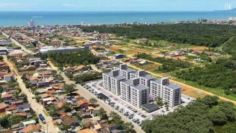 Imagem Apartamento na planta com 2 dormitórios sendo 1 suíte e 1 vaga de garagem em Barra Velha