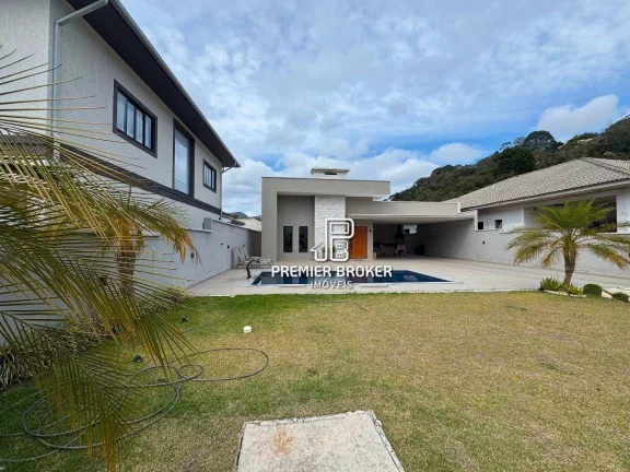 Imagem Casa Linear e moderna com 3 dormitórios à venda, 200 m² por R$ 1.400.000 - Albuquerque - Teresópolis/RJ