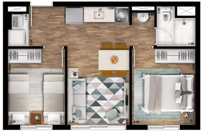 Imagem Apartamento à venda no bairro Vila Sabrina - São Paulo/SP