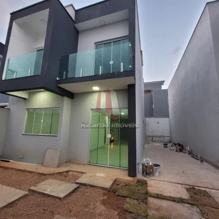 Imagem Lançamento Casa Duplex Design Contemporâneo Novo Portinho