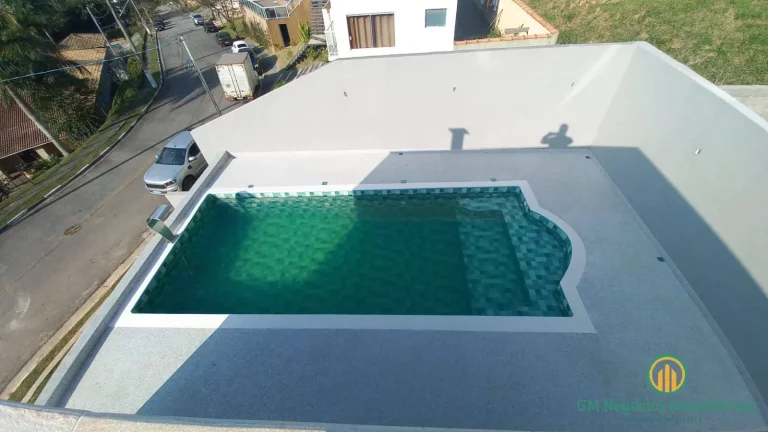Imagem Linda casa moderna, nova, 5 suítes(2 no térreo), piscina com hidro