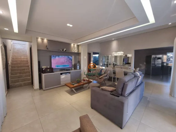 Imagem Casa com 4 dormitórios à venda, 290 m² por R$ 2.690.000,00 - Condomínio Vivendas - Lagoa Santa/MG