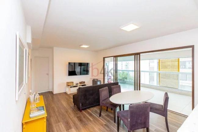 Imagem Apartamento 137m² Brooklin: 3 Suítes, Varanda Gourmet e Lazer Completo, 600m Metrô