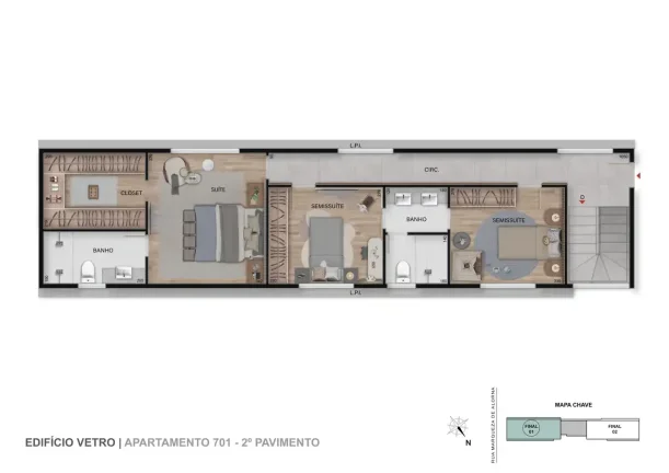 Imagem Vetro - Apartamento à venda no bairro São Lucas - Belo Horizonte/MG