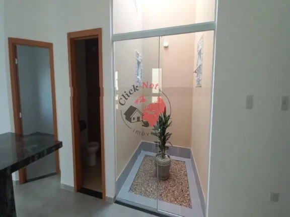 Imagem Casa Térrea Nova sem uso ,a 500m2 da Praia ,3 dorms c suite , quintal e churrasq, piscina ,2 vagas bairro Gaivota, Itanhaem