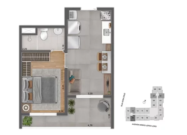 Imagem Apartamento em Santo Amaro - São Paulo SP