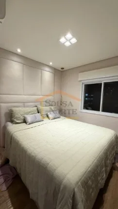 Imagem Apartamento com 87 m² de área útil, composto por 2 dormitórios, sendo 2 suítes, sala com ar-con...