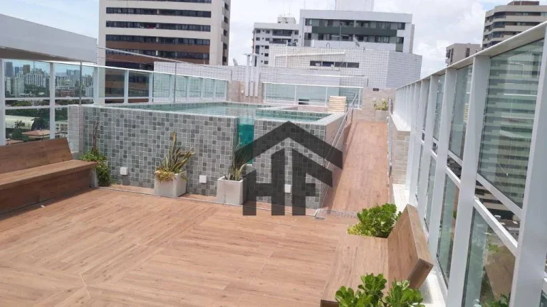 Imagem Apartamento Novo com 1 Quarto no Espinheiro, Recife