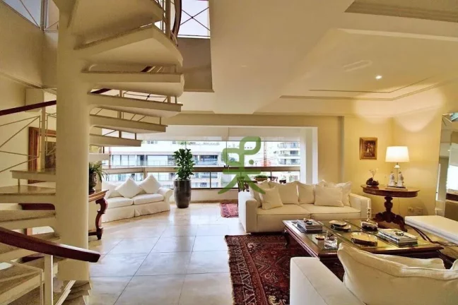 Imagem Cobertura com 4 dormitórios à venda, 354 m² por R$ 5.000.000,00 - Jardim Guedala - São Paulo/SP