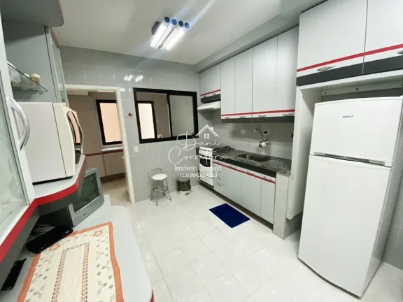 Imagem Apartamento à venda em Guarujá-SP, Pitangueiras: 2 quartos, 1 suíte, 2 salas, 2 vagas, 105m². Venha conferir!