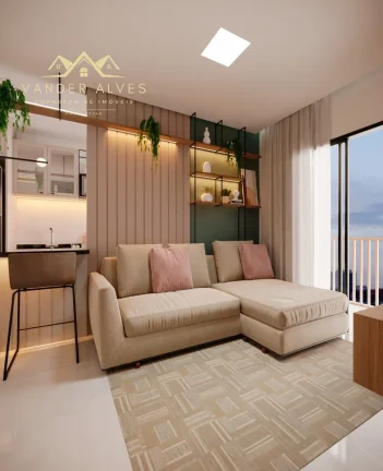 Imagem Apartamentos à venda no Residencial Wonderful no Jardim Polo Centro, Foz do Iguaçu/PR: 2 quartos, 2 salas, 1 banheiro, 1 vaga, 50m²! Aproveite!