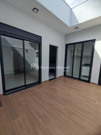 Imagem Casa tÃ©rrea em condomÃ­nio em PaulÃ­nia, com 140mÂ² de construÃ§Ã£o.
SÃ£o 3 dormitÃ³rios, todos suÃ...