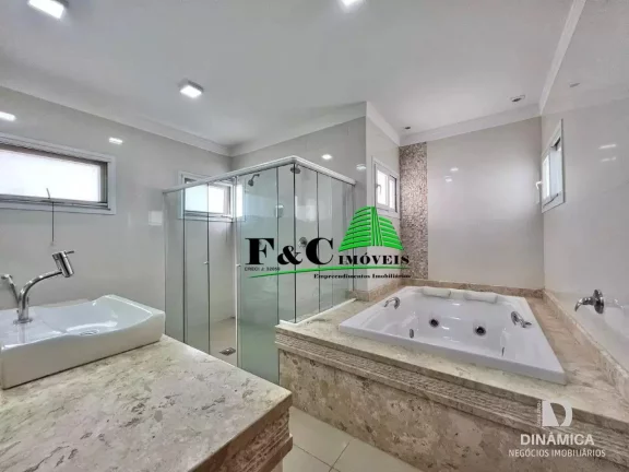 Imagem Casa em Condomínio para Venda em Limeira, Residencial Casalbuono, 5 dormitórios, 3 suítes, 4 banheiros, 4 vagas