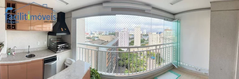 Imagem APARTAMENTO COM VARANDA GOURMET À VENDA CENTRO DE SÃO BERNARDO DO CAMPO -SP