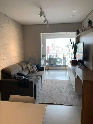 Imagem Apartamento Mobiliado, 2 dorms ( 1 suíte) 67m2 com varanda gourmet e lazer completo no Condomínio Innovare na Vila Bastos em Santo André