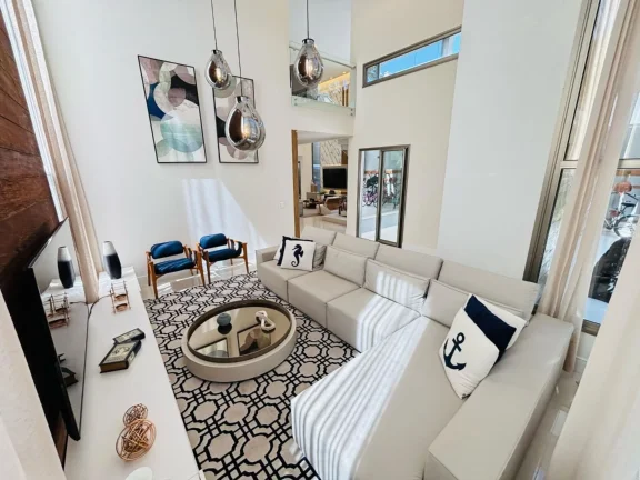 Imagem Luxuosa Casa à Venda na Riviera de São Lourenço Módulo 12 - 6 Quartos, 6 Suítes, 3 Salas, 4 Vagas - Área Externa Espetacular!
