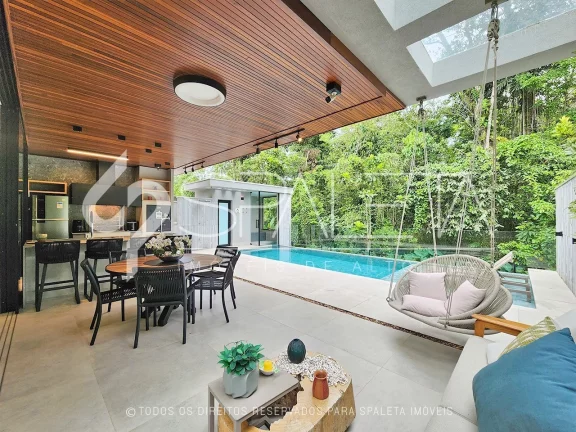 Imagem Magnífica residência totalmente mobiliada, decorada e com elevador à venda em Riviera de São Lourenço