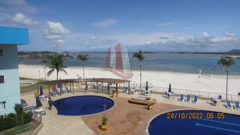 Imagem Flat Térreo Lazer Total Com Pé Na Areia