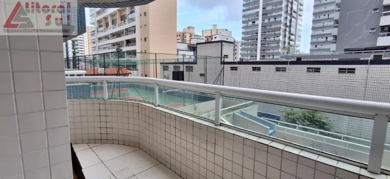 Imagem Apartamento à Venda em Praia Grande-SP: 1 quarto, 1 sala, 1 vaga, 48m² no Bairro Ocian!