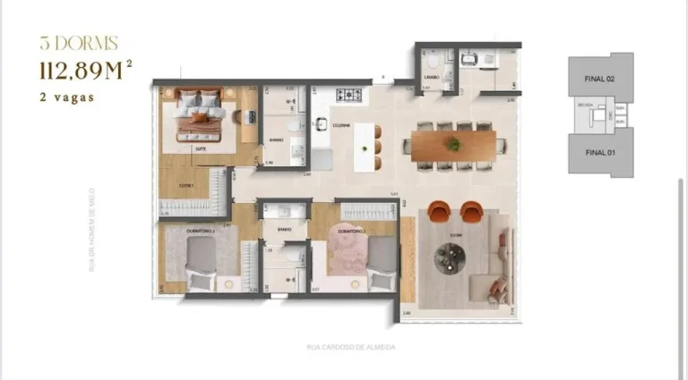 Imagem Apartamento à venda no bairro Perdizes - São Paulo/SP