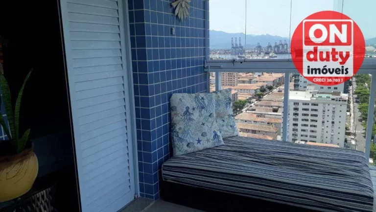 Imagem Apartamento à venda, 160 m² por R$ 2.800.000,00 - Ponta da Praia - Santos/SP