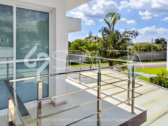 Imagem Linda residência moderna disponível para locação no condomínio Portal do Japy Golf Club em Cabreúva