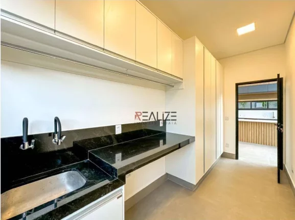 Imagem Casa moderna com 3 suítes e escritório a venda, por R$ 3.190.000 - Condomínio Alto Padrão - Indaiatuba/SP