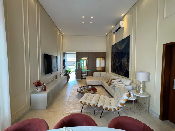 Imagem RESIDENCIA DE ALTO PADRÃO Á VENDA NO CONDOMINIO ALTO DO CASTELO RESIDENCIAL - 360m² terreno e 193m²