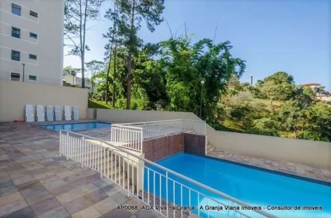 Imagem Apartamento com 2 dormitórios à venda, 52 m² por R$ 270.000,00 - Granja Viana - Cotia/SP