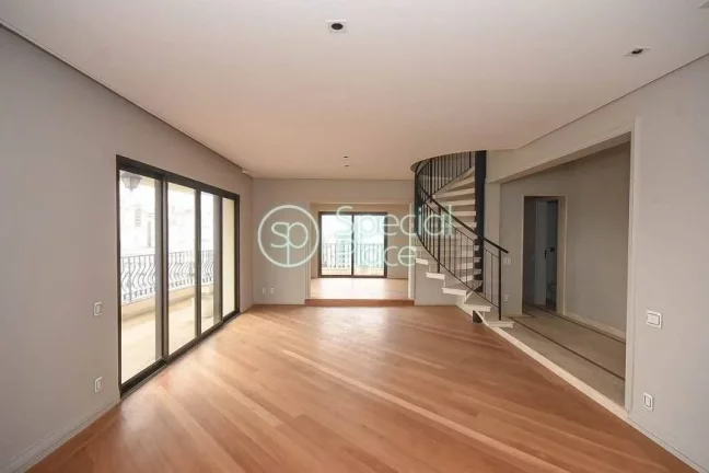 Imagem Ótima cobertura com 257m², Campo Belo, todos os ambientes com varanda e vista! Andar alto, living ...