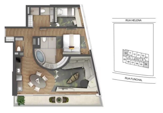 Imagem Apartamento em Vila Olímpia - São Paulo SP
