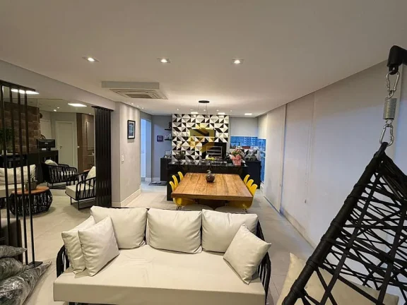 Imagem Apartamento 3 dormitórios 3 suítes, 120m², 2 vagas Mobiliado