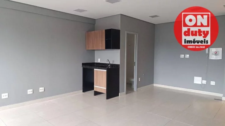 Imagem Sala para alugar, 42 m² por R$ 3.600,00/mês - Vila Matias - Santos/SP