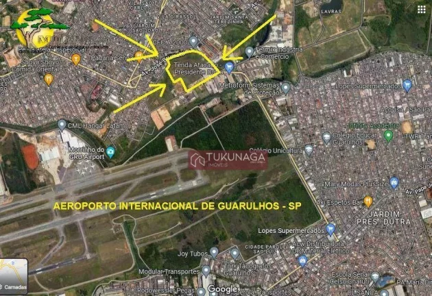 Imagem Terreno à venda, 82500 m² por R$ 85.150.000,00 - Lavras - Guarulhos/SP