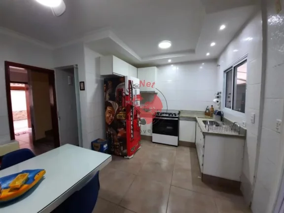 Imagem Sobrado em Condomínio , Troco por apto no ABC ,2 dorms c suite , quintal , 1 vaga ,bairro Cibratel II ,Itanhaem