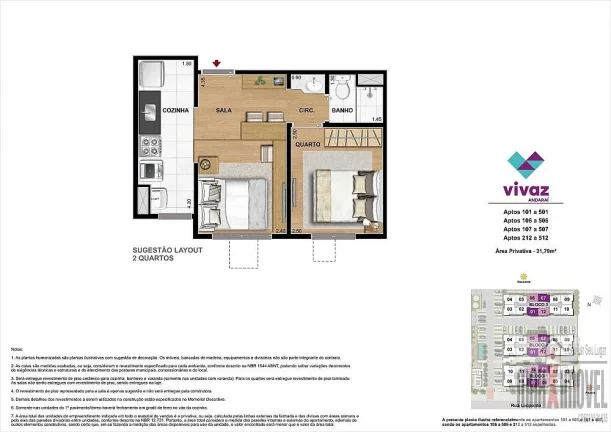 Imagem Apartamento de 1 quarto no Andaraí Infraestruturado