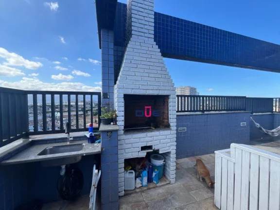 Imagem Cobertura com 3 dormitórios à venda, 138 m² por R$ 680.000,00 - Estuário - Santos/SP